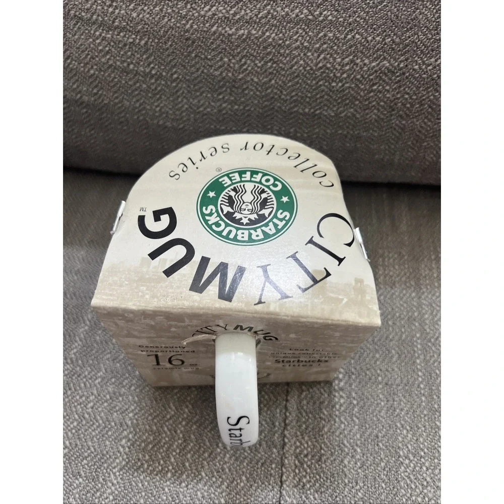 Starbucks City Mug Collector Series Stuttgart Germany Coffee Mug White 2002